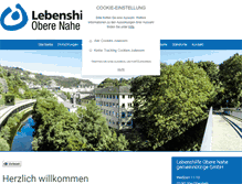 Tablet Screenshot of lebenshilfe-idar-oberstein.de